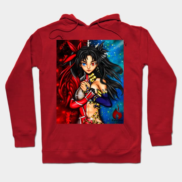 Rin and Ishtar Hoodie by Pyropen